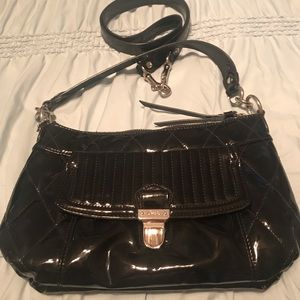 Coach patent leather purse